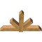 Ekena Millwork Kennewick Rough Sawn Timber Gable Bracket, Western Red Cedar, 60"W x 35"H x 6"D x 6"F, 14/12 Pitch GBW060X35X0606KEN00RWR - alternate 5